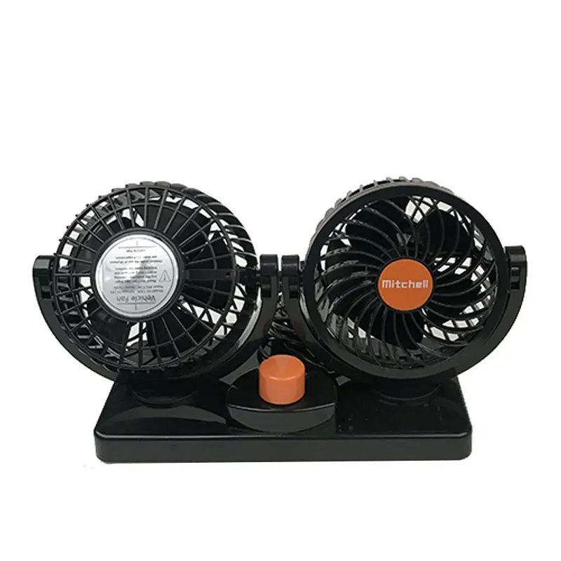 12V/24V  Summer Mini Electric Car Fan Low Noise Car Air Conditioner 360 Degree Rotating Cooling Fan in the car Cooler ventilador