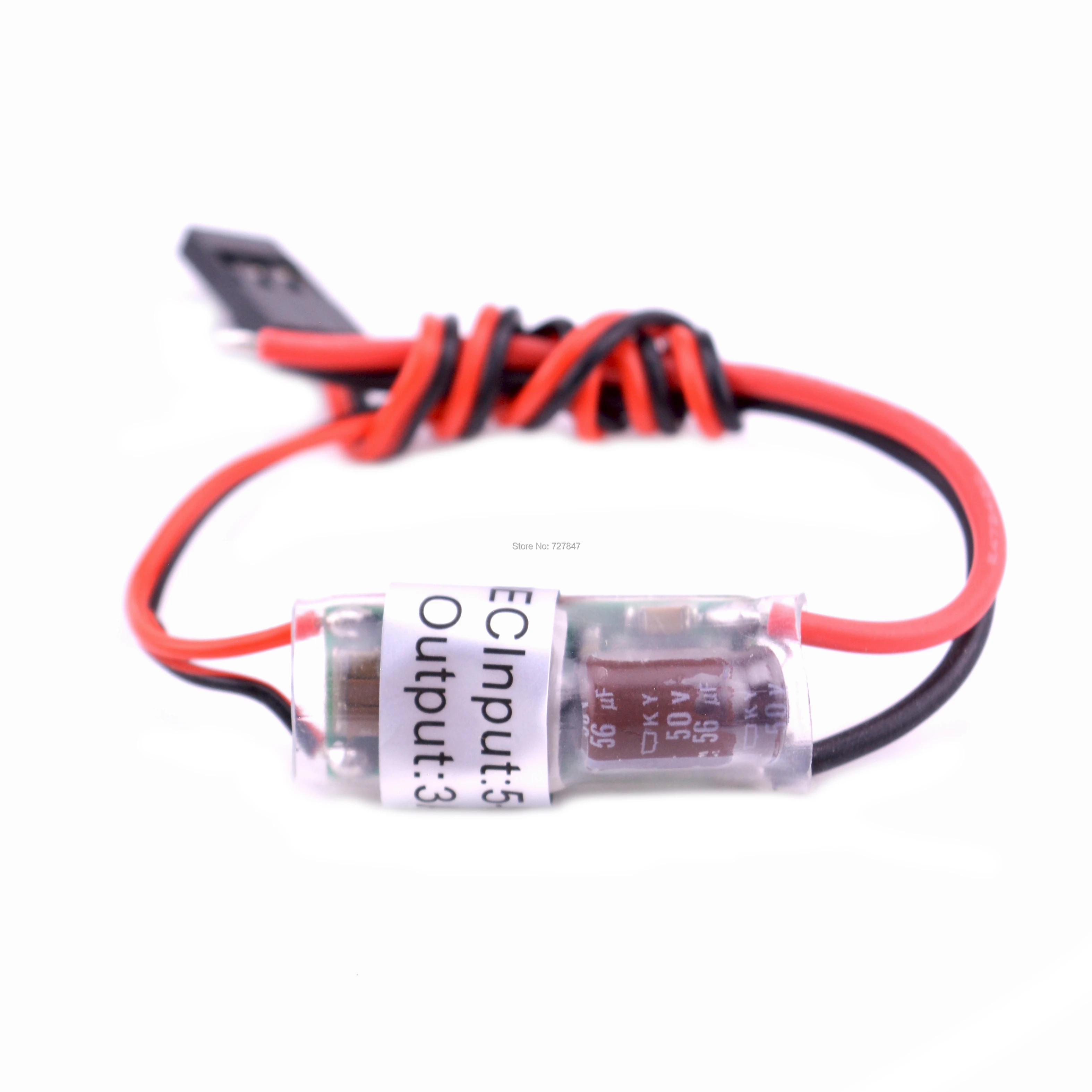 FPV RC UBEC BEC 5V 3A 5V/3A Lowest RF Noise BEC Full Shielding Antijamming Switching Regulator