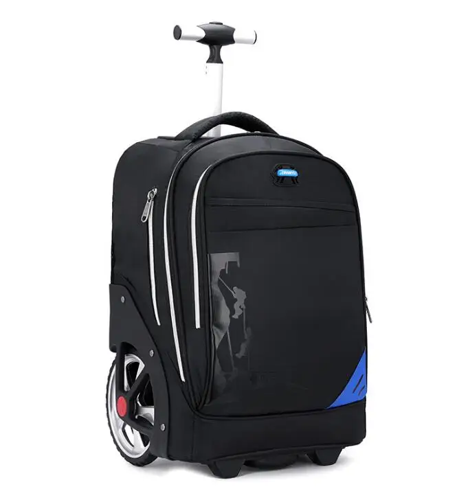 school wheeled Backpack bag Oxford Travel trolley bags travel bag with trolley rolling backpack school backpack bag on wheels