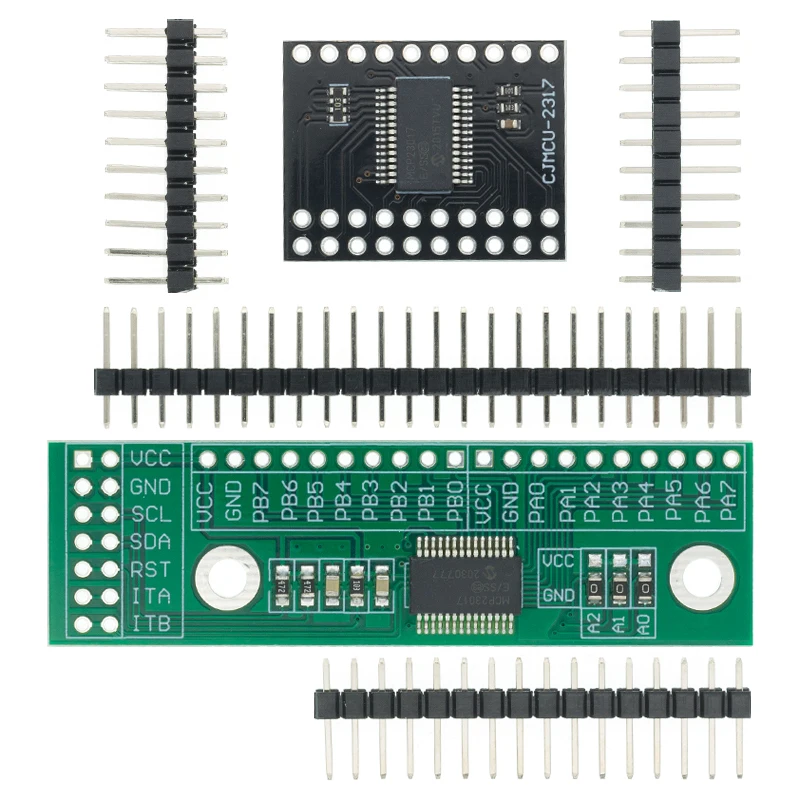 MCP23017 Serial Interface Module IIC I2C SPI MCP23S17 Bidirectional 16-Bit I/O Expander Pins 10Mhz Serial Interface Module