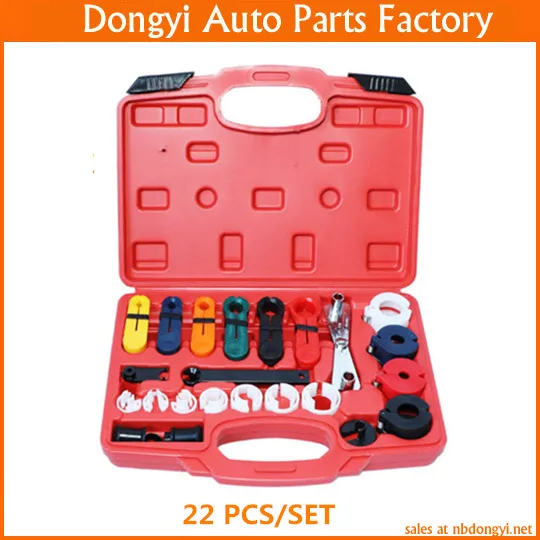 1 set for  22 pcs High quality Automobile air-conditioner oil pipe  removal tool