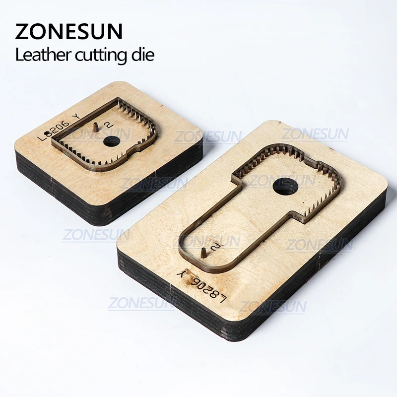 ZONESUN Custom Air Pod Case Leather Cutting Die Handicraft Tool Punching Leather Cutter Mold DIY Paper Laser Die Cuts