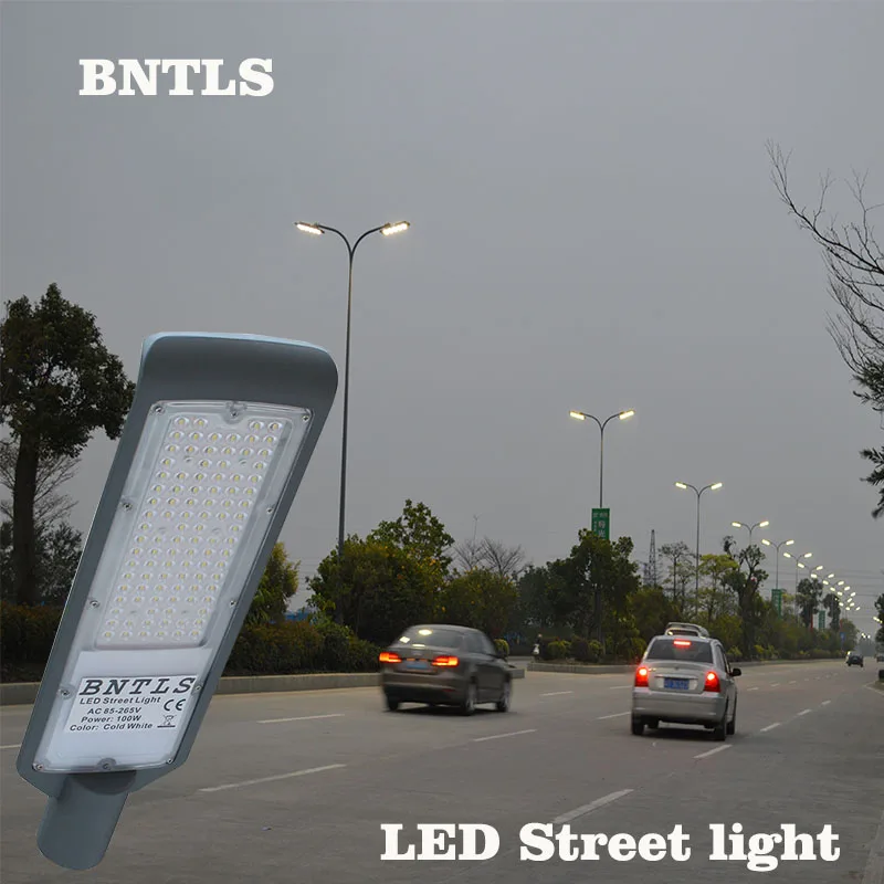 Imagem -05 - Impermeável Led Street Light Luzes de Rua Ip65 Highway Plaza Lâmpadas de Jardim Iluminação Exterior 30w 100w 150w 200w Ac85 265v