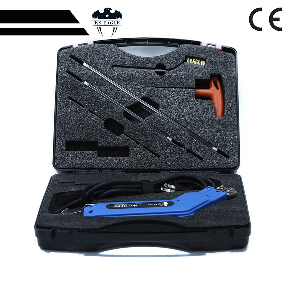 KS AQUILA Calda Elettrico Taglierina Schiuma Coltello Scanalatura Filo di Polistirolo Strumento di Incisione della Lama Kit Sbozzare Consiglio FAI DA TE Scultura