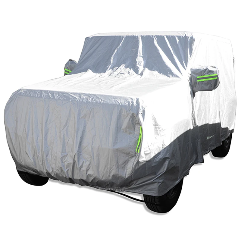 Car Cover Outdoor Rainproof Dustproof Sun UV Protection Cover for Suzuki Jimny 2019 2020 Exterior Accessories