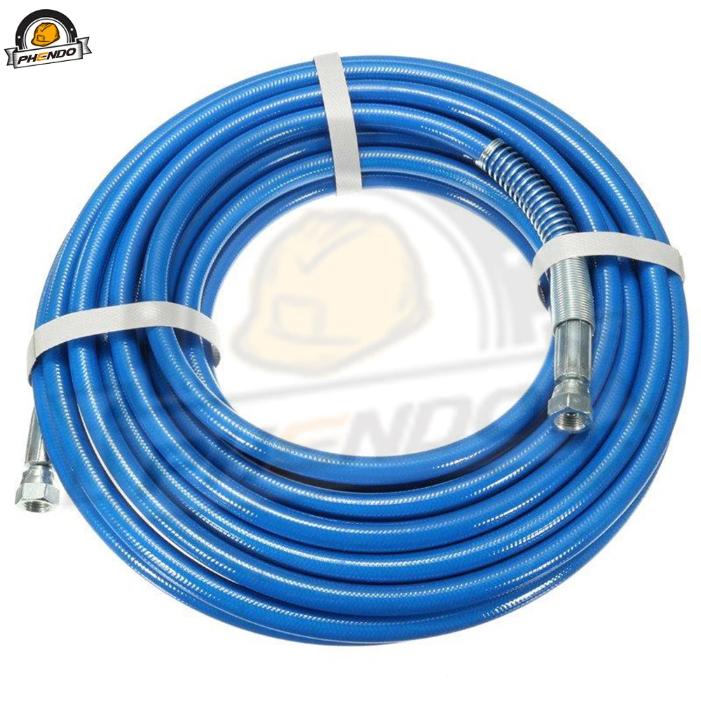 Phendo高圧パイプ2/10/15/20メートルエアレスホース噴霧器エアレス塗料ホースgrcためワーグナータイタンスプレーガンスプレー水