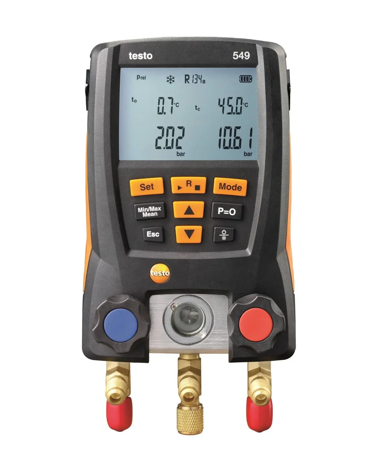 testo 549 Digital Manifold for air Conditioning, Refrigeration Systems and Heat Pumps