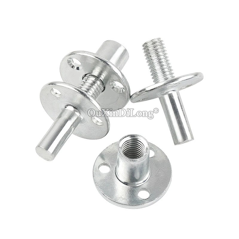 

Brand New 8PCS Thicken Bed Column Bedpost Connector Screws M12 Cabinet Sofa Feet Fastening Connect Screw Kit