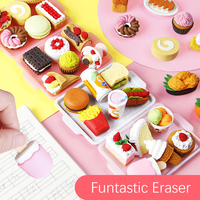 Iwako Cartoon Cute Eraser Funtastic Eraser for Student Kindergarten Kawaii Creative Eraser Set Kids Fun Gift