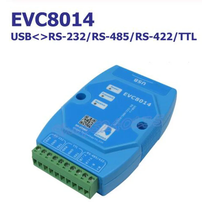 

EVC8014 4-in-1 USB to RS232/ RS485 / RS422 / TTL magnetic coupling isolating converter