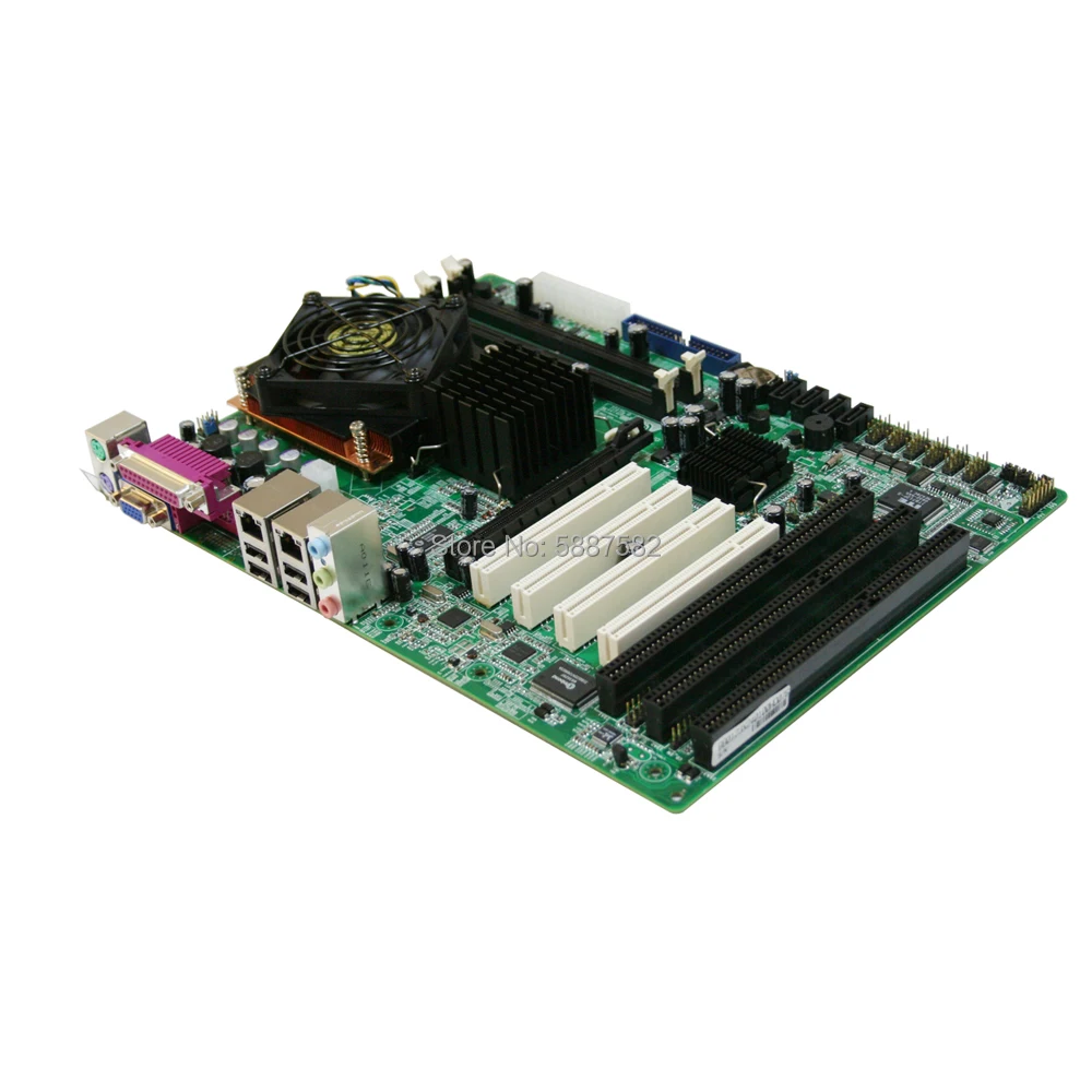 Placa-mãe inteligente 945GC Xeon, ATX DDR2 com slot ISA, PCI, PCIe x16, COM,LPT, SATA,IDE, 2,4 GHz