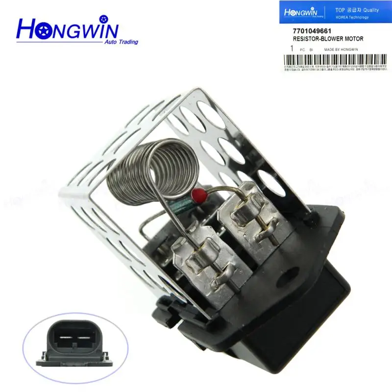 7701049661 Radiator Heater Fan Blower Motor Resistor For Renault Clio Espace Laguna Trafic Modus Vel Satis 8200045082 7700432632