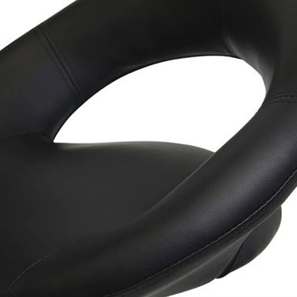 360 Degrees  Adjustable New fashioned Round Cushion Computer Chair Bar Stool Black  Bar Stool Chair Bar Stools Modern