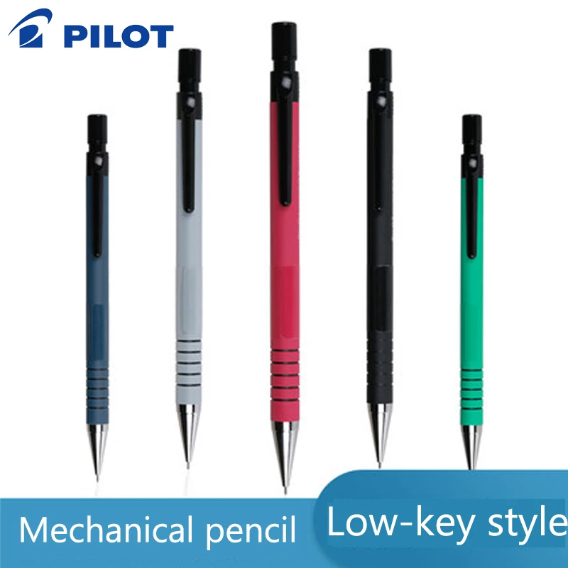 1pcs Japan PILOT color mechanical pencil 0.5 student activity lead belt eraser head H-165-SL not easy to break writing pencil