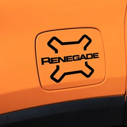 Car Fuel Tank Cap Sticker For JEEP Renegade SPORT LATITUDE UPLAND TRAIlLHAWK JEEPSTER ISLANDER Auto Accessories Vinyl Film Decal