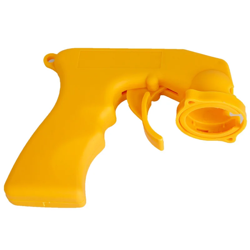 CHIZIYO Yellow Adaptor Aerosol Spray Gun Handle For Car Maintenance With Full Grip Trigger