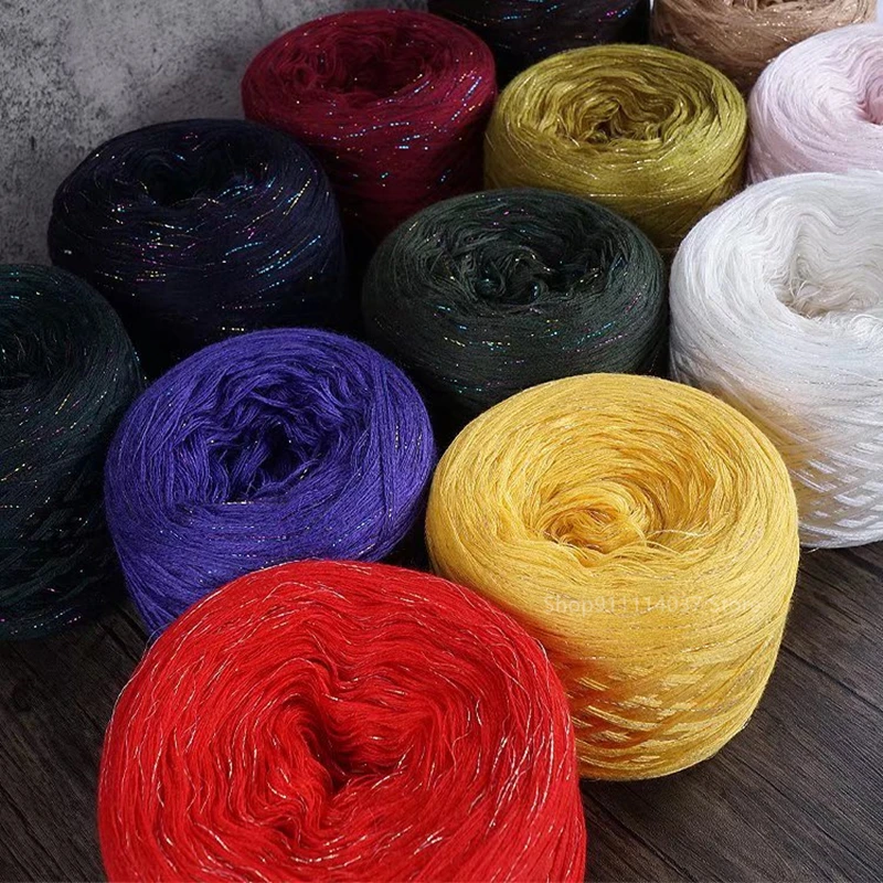 250g multi-strand kolorowe 30% wełny przędzy Flash gwint DIY ręcznie dziania Pure Color szydełka niemowląt szalik szal przędza bawełniana