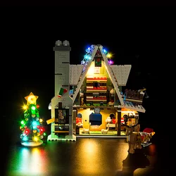 LED Light Kit For Christmas Creator Gift 10275 Elf Club House Building Blocks Bricks Toys Lamp Set No Model