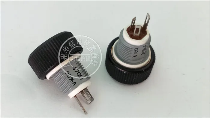 Original New 100% P16NP 470ohm A single turn potentiometer 20% (SWITCH)