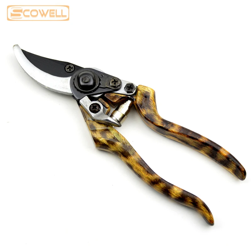 1 Pack 8" Aluminium Handle Garden Shears Green Branch Purning Scissor Home Used DIY Hand Tools Garden Purnner Furit Scissors