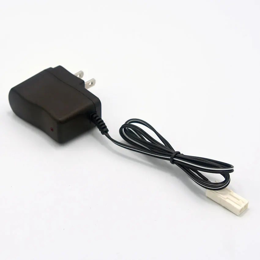 9.6V 250mA US Charger Mini Tamiya Female plug Positive to Round hole for NiMH NiCD RC Model Battery