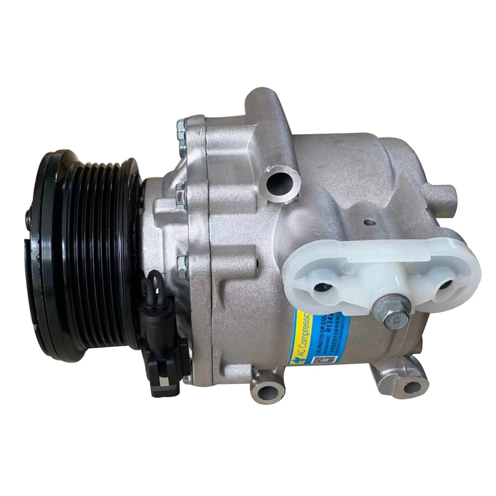 12V Air Conditioning AC Compressor for Ford Fiesta VI 1.6 Fusion 1.4 351 334-081 10-160-01045 6S6H-19D629-AB