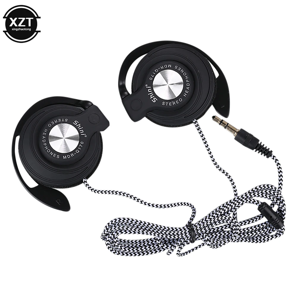 Alta qualidade 3.5mm fones de ouvido com fio alta fidelidade graves pesados fone de ouvido sobre-orelha ajustável gancho fones de ouvido música para o