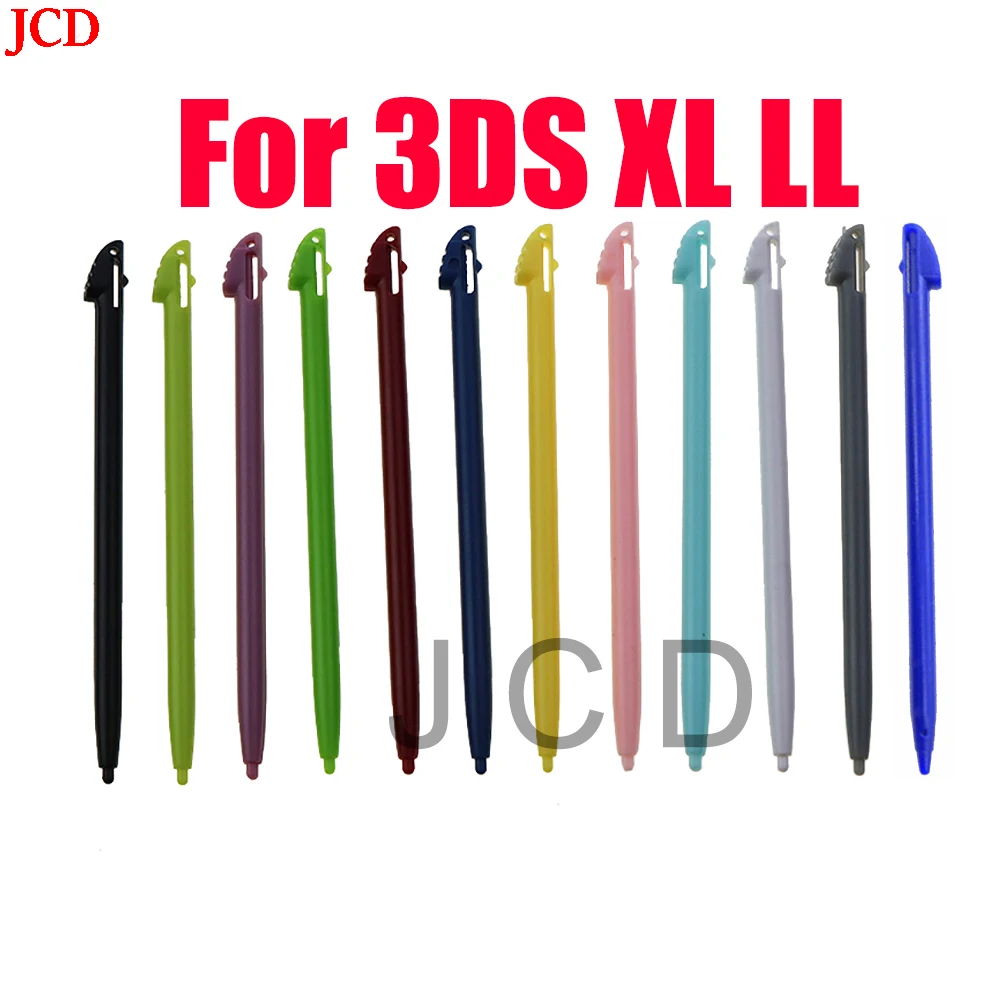 JCD 12 colors Plastic Touch Screen Stylus Pen For Nintend 3DS  XL LL Touch Screen Pen Game Accessories