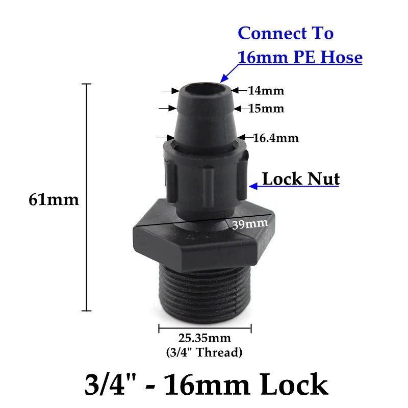 10 ~ 50 sztuk 4/7 8/11 16mm wąż LDPE System nawadniania kropelkowego złącza wodne ogród Bonsai doniczka szklarnia podlewanie części