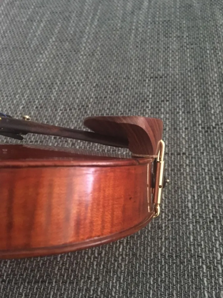 1pcs Great natural rosewood violin 4/4 chinrest ，violin parts