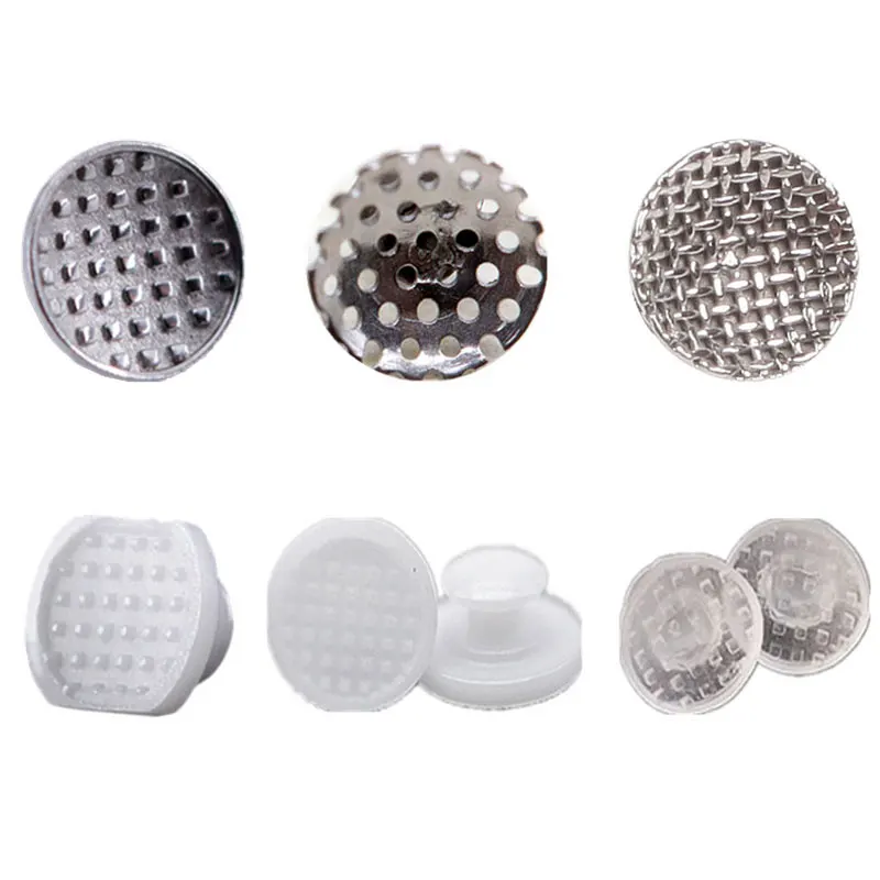 50Pcs/Box Orthodontic Lingual Buttons Metal Buccal Composite Ceramic Lingual Buttons Traction Hook Dentistry Accessories