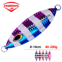 Trout Jigging Lure Jigs Saltwater Lures 40g-200g Trolling Hard Bait Bass Fishing Bait Tackle 2024 Metal Jig Fishing Lure Weights