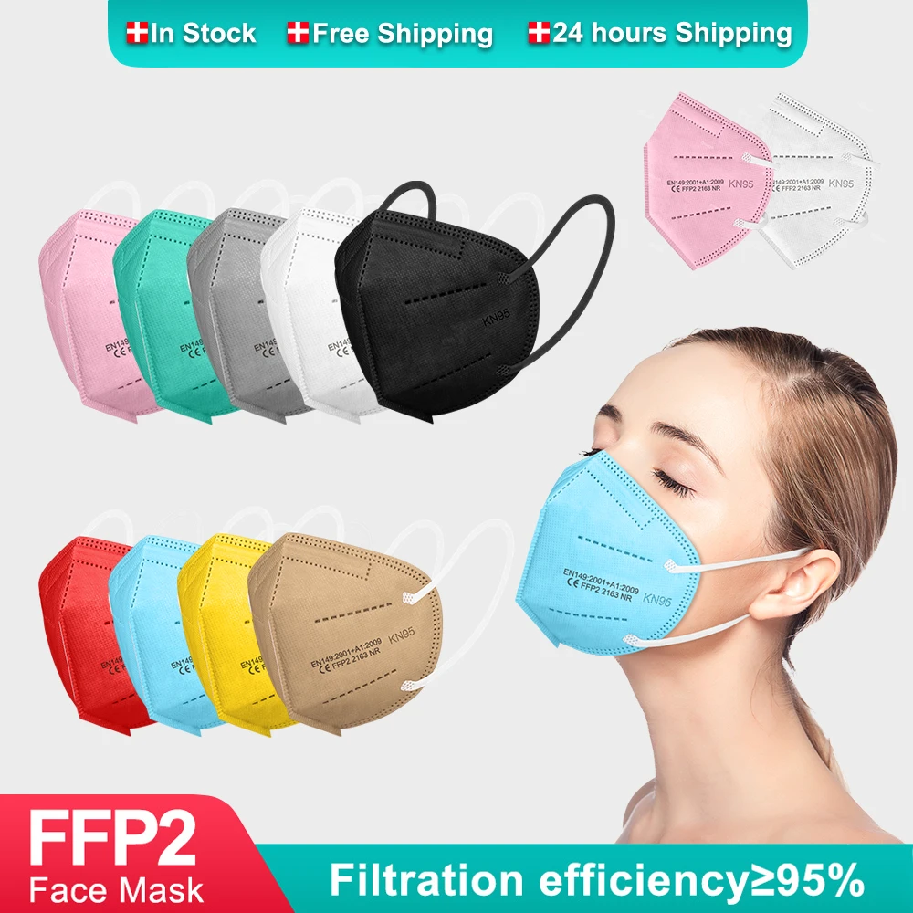 

Mascarilla fpp2 homologada 5 layer KN95 Masks ffp2mask reusable KN95 Respirator FFP2 Masque FFP3 mascarillas kn95 certificadas