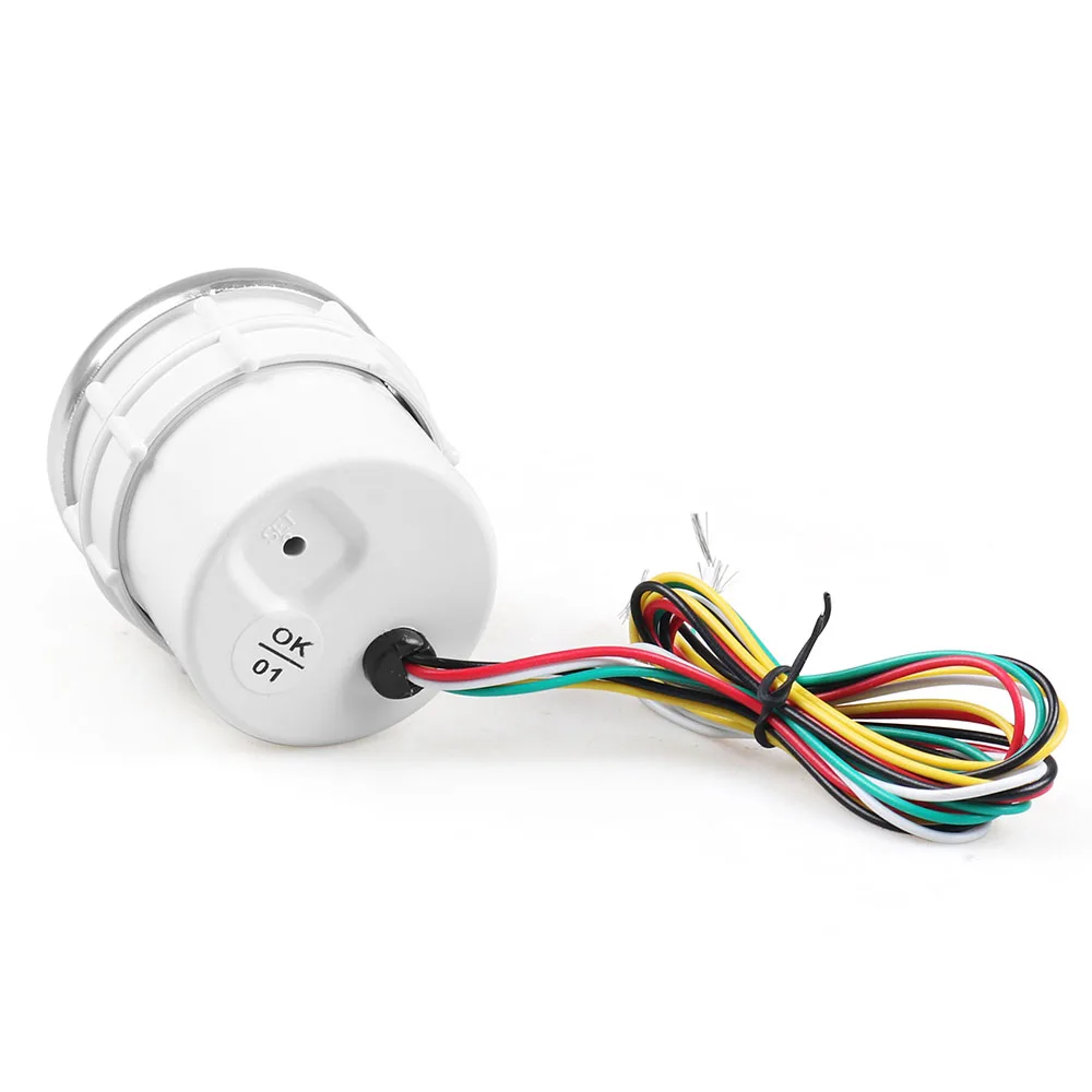 Dynoracing 2inch 52mm Smoke lens Car pointer Oil temp gauge 40-140 Celsius degree Oil Temperature meter car meter