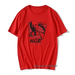 Lenin The Soviet Union Tshirts Men Communist Communism Ussr Marx Comrades Russia Premium Cotton Tee Shirt Fitness T Shirt