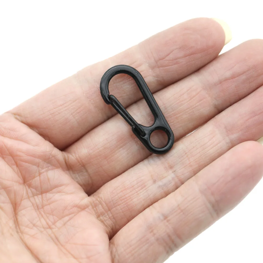 10Pcs/lot Macron Color Lobster Clasp Openable Metal Spring Clasp Hook  DIY Keychain Connection Clasp Jewelry Making Findings