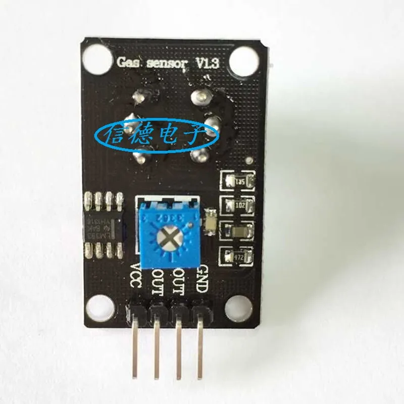 กระดานสีดำ MQ-2ควันเซ็นเซอร์โมดูลแก๊สเหลว Natural Gas โมดูลควันโมดูล