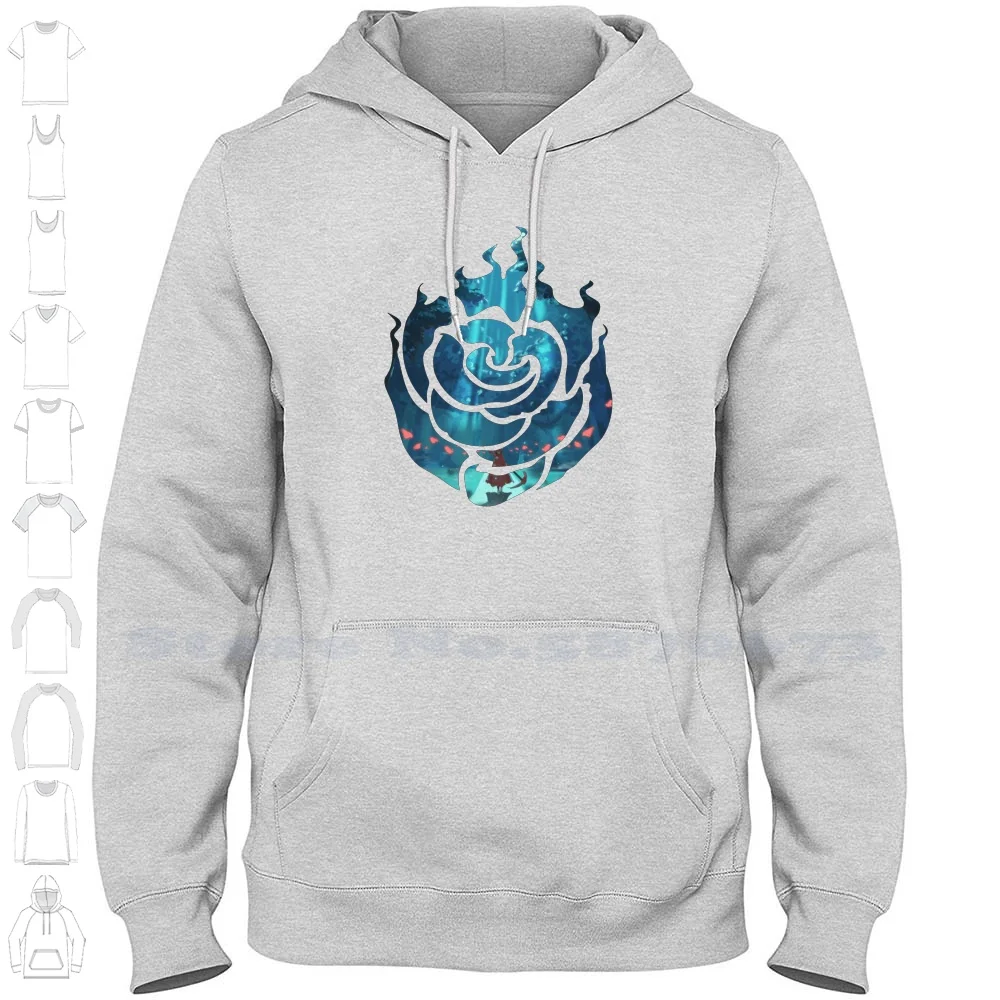 Sudadera de manga larga con capucha para hombre y mujer, suéter de dibujos animados de la serie Anime Monty Oum, dientes de gallo, rubí, rosa, Weiss, zhenee, Jim, Belladona Lie