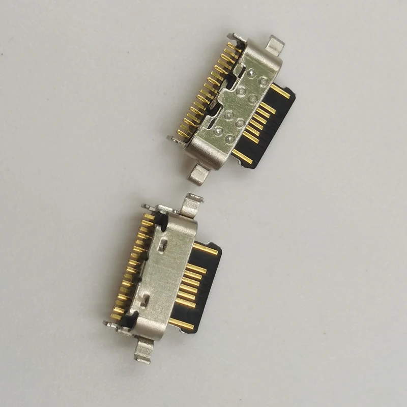 Conector de enchufe de puerto de carga USB, Conector Micro contacto para LG K41S, K61, K50S, K92, K51, K51S, K42, K52, tipo C, 10 Uds.