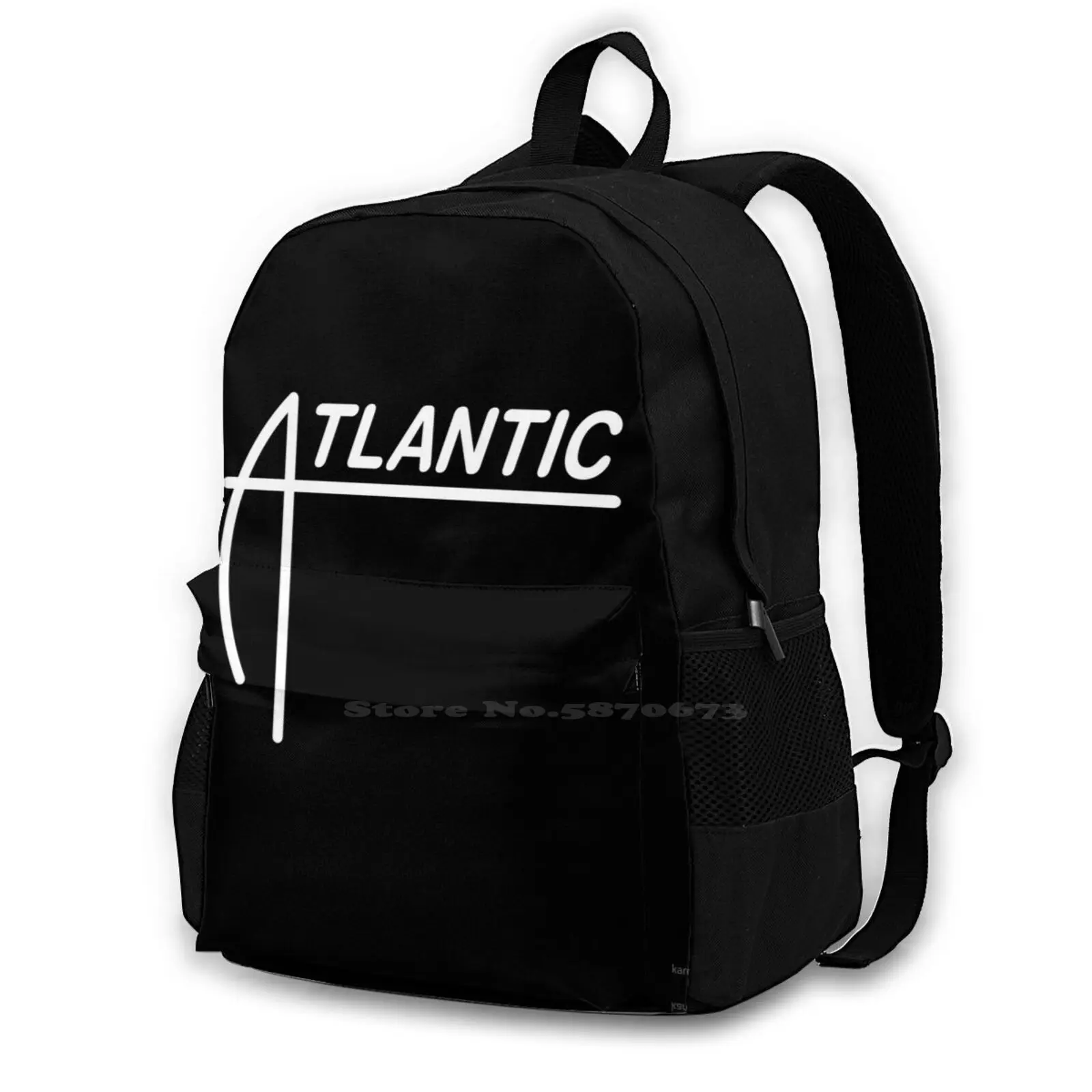 Atlantic Pride 3d Print Design Backpack Casual Bag Soultrain Afro Beat Soul Boy Neo Soul New Orleans Soul Philadelphia Soul