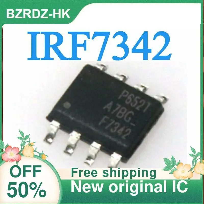 정품 IC, IRF7342, IRF7342TR, IRF7342TRPBF SOP8, 20 개, 신제품