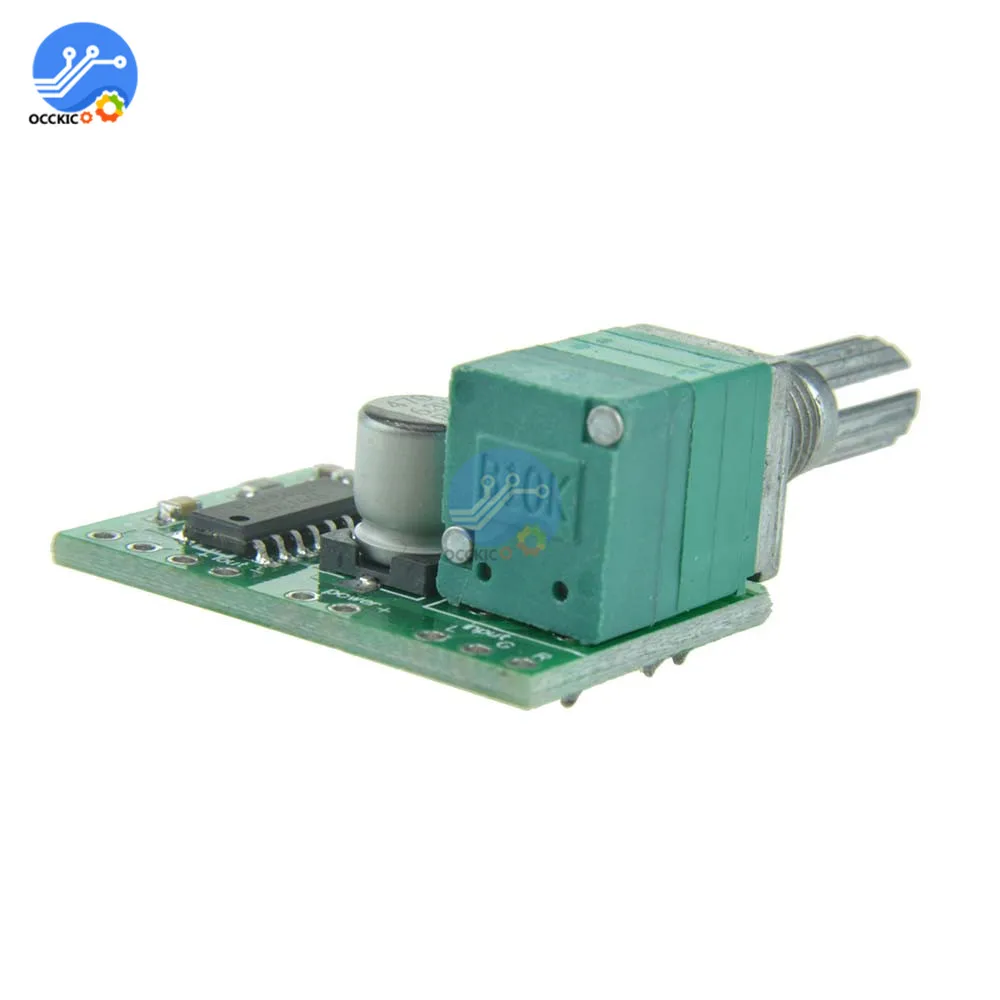 PAM8403 Digital Audio Amplificatore Consiglio Dual Channel DC 5 V 3Wx2 con Interruttore Potenziometro di Controllo del Volume Stereo USB di Alimentazione