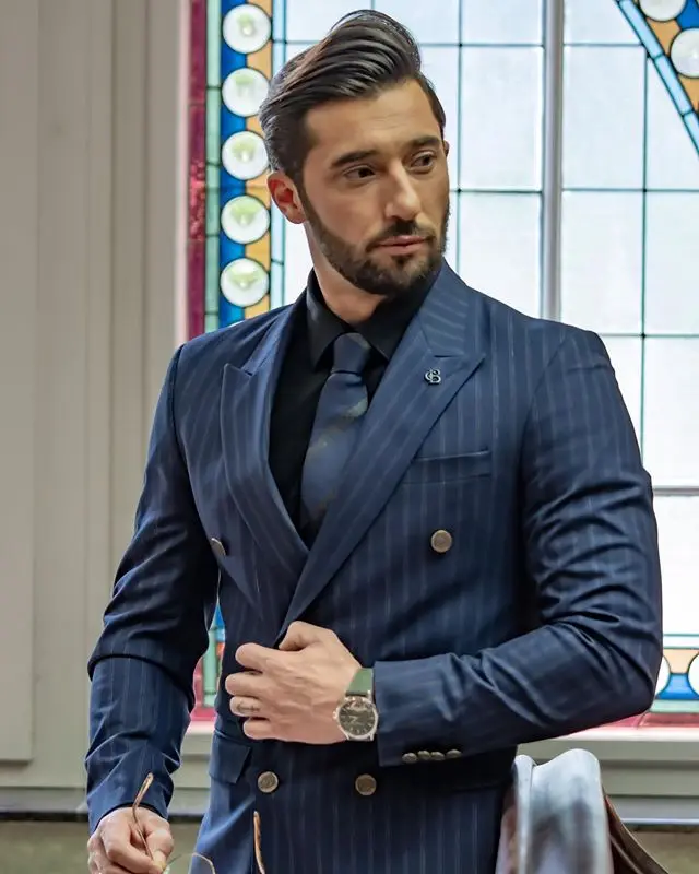 Trajes de boda para hombre, traje Formal de novio, hecho a medida esmoquin con dos botones, trajes de 2 piezas (chaqueta + Pantalones), novedad de 2020