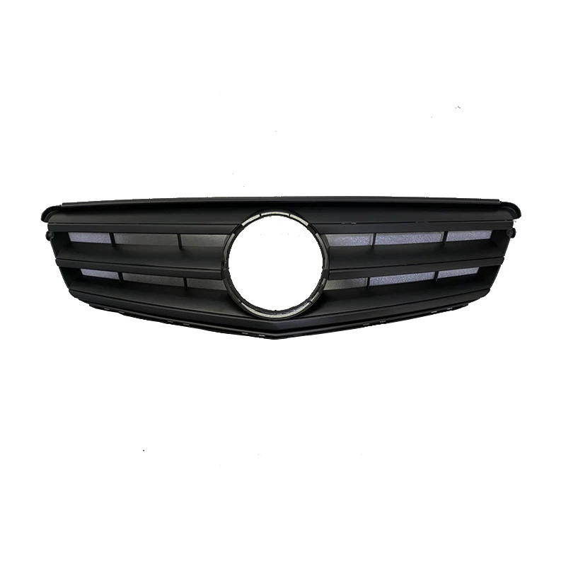 Hood Center Grill Grille Cover For Mercedes-Benz W204 C180 C200 C260 C280 C300 2008-2014