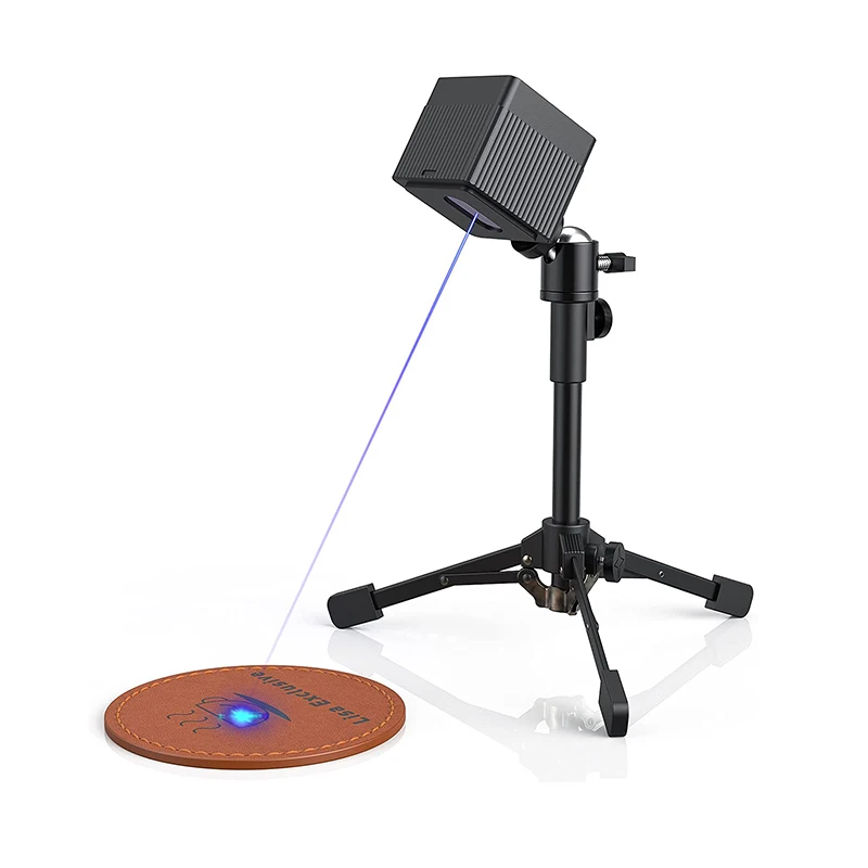 Mini grabador láser con Control por aplicación Bluetooth, cortadores láser de mano de precisión de grabado de 0,01mm con gafas de protección ocular