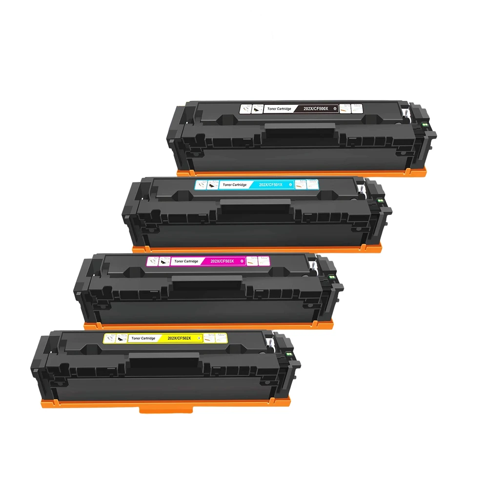 

4XCompatible Toner Cartridge For HP 202X 202A CF500X CF500A Laserjet Pro MFP M281fdw M254dw M281cdw M281dw M280nw Printer