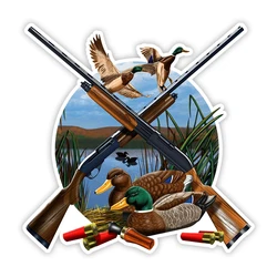 S60053 # Duck Hunting decalcomania autoadesiva adesivo per Auto decorazioni per Auto impermeabili sul paraurti lunotto posteriore Laptop scegli la dimensione