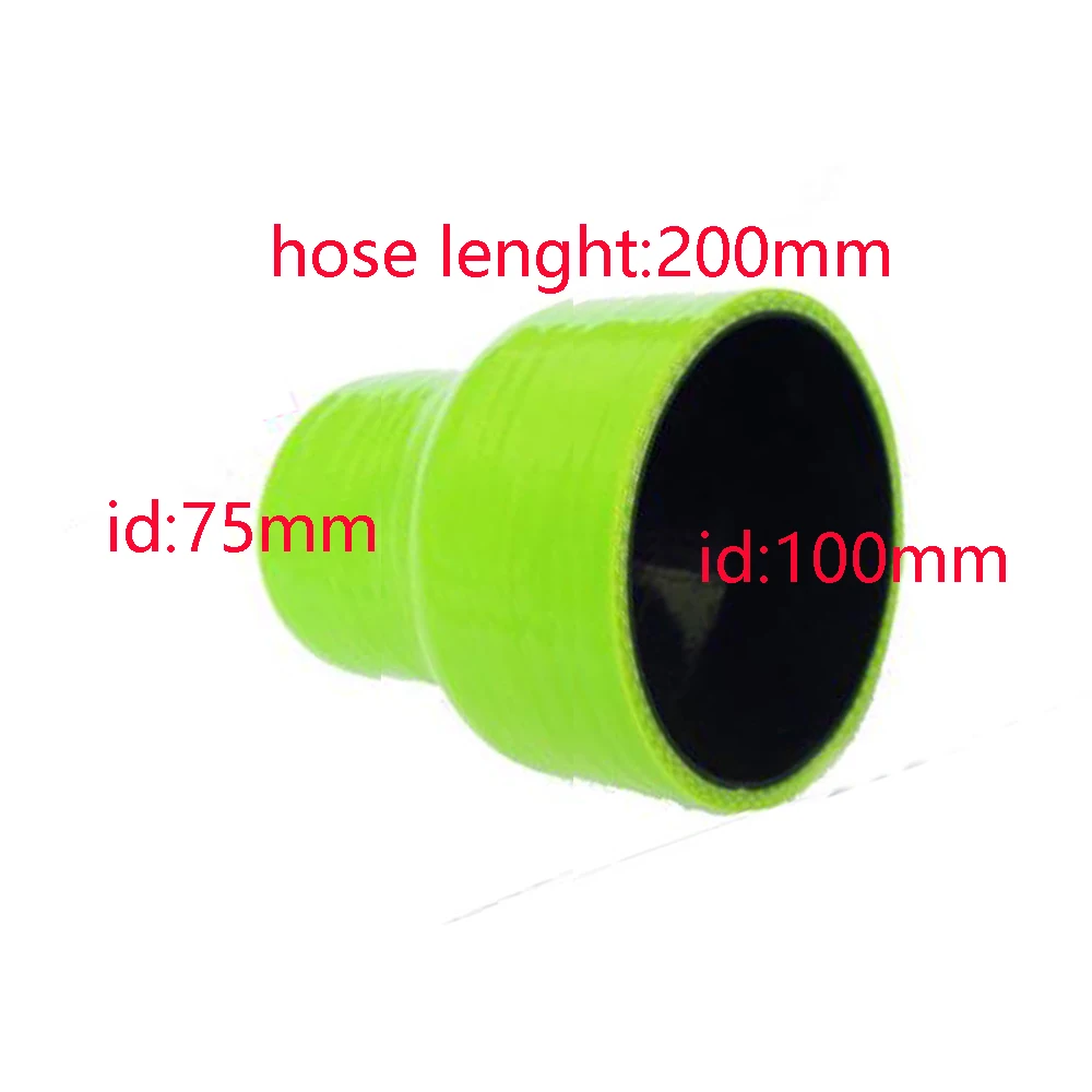 

id75/100mm Silicone Transition Coupler Turbo Intercooler Pipe Hose Reducer