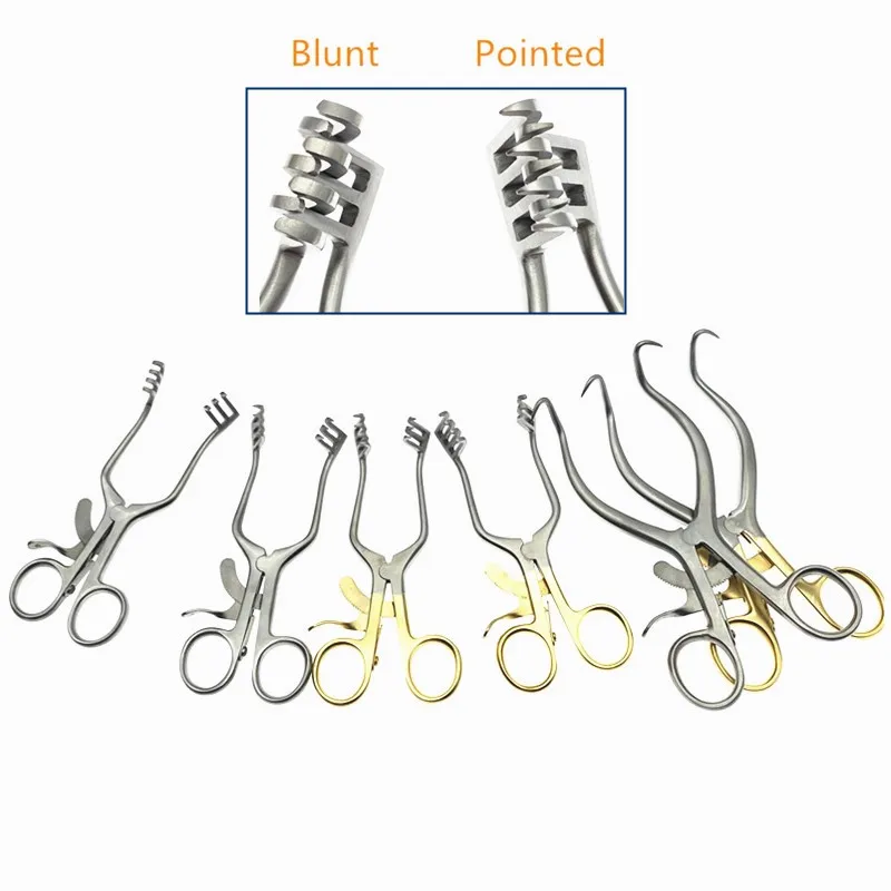 Self-Retaining Retractor Weitlaner Retractor 14c/16cm 3*4 claws 2 claws Orthopedic Surgical Retractor Instruments