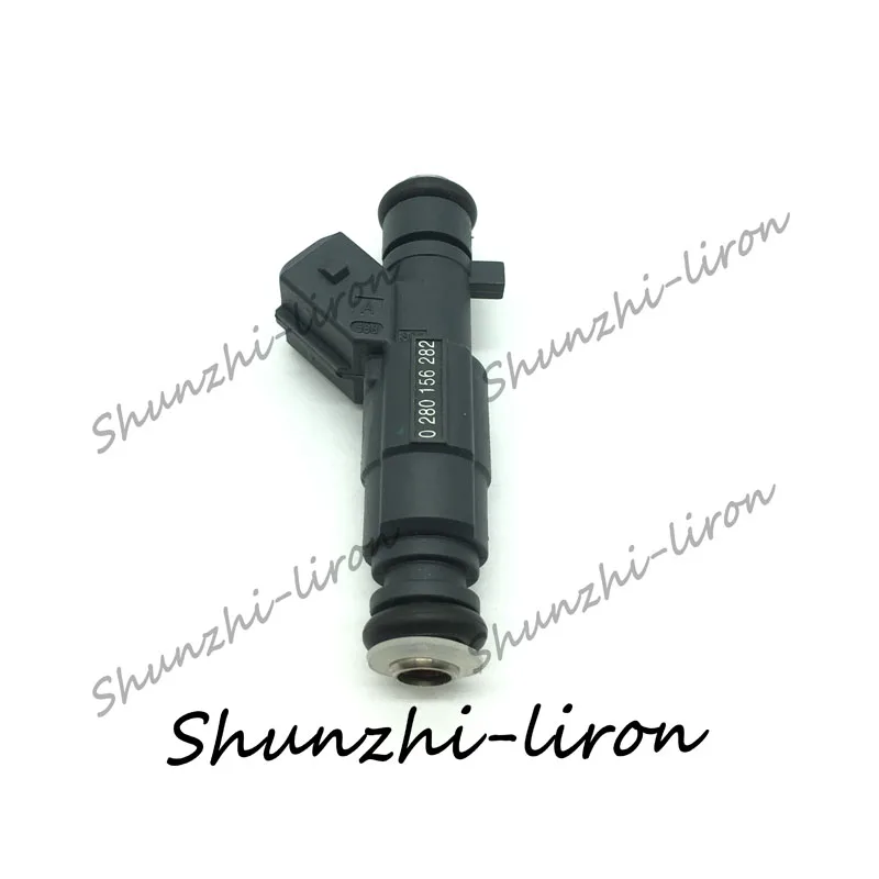 4pcs Fuel Injector Bico For Chevrolet Chery Tiggo A5 Nozzle Injection Fuel 0 280 156 282 New High Impedance 4Hole 0280156282